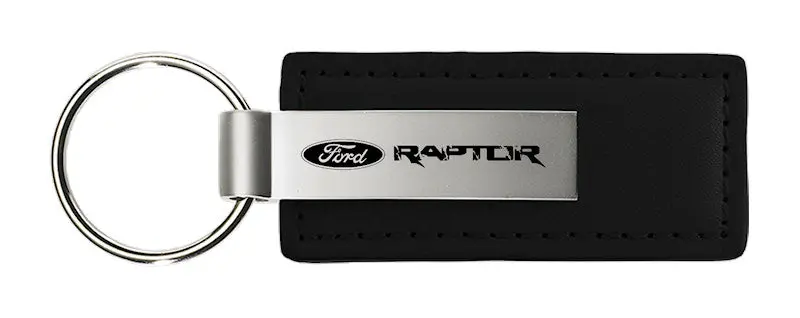 Ford Raptor Leather Keychain 2