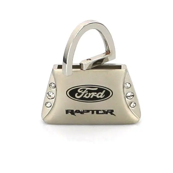 Ford Raptor Purse Shape Keychain(Chrome) 2