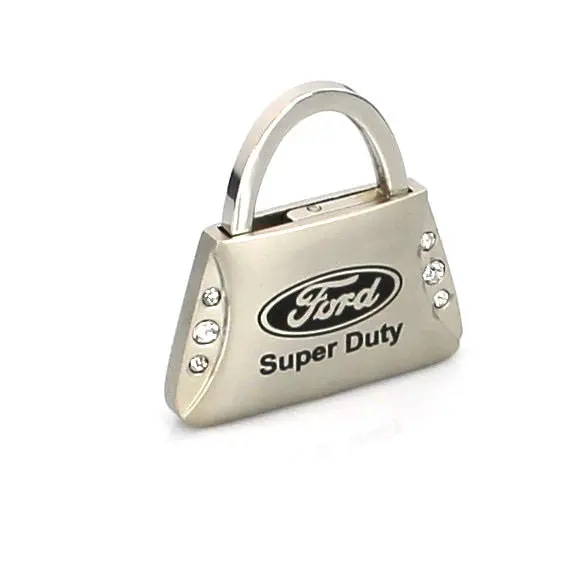 Ford Super Duty Purse Shape Key Chain (Chrome) 1