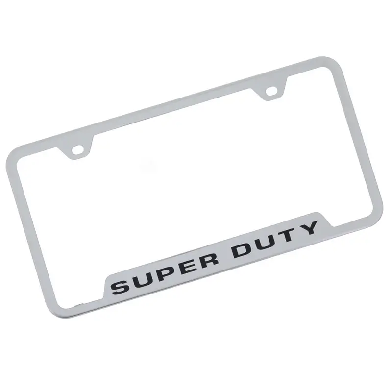 Ford Superduty License Plate Frame (Chrome) 1