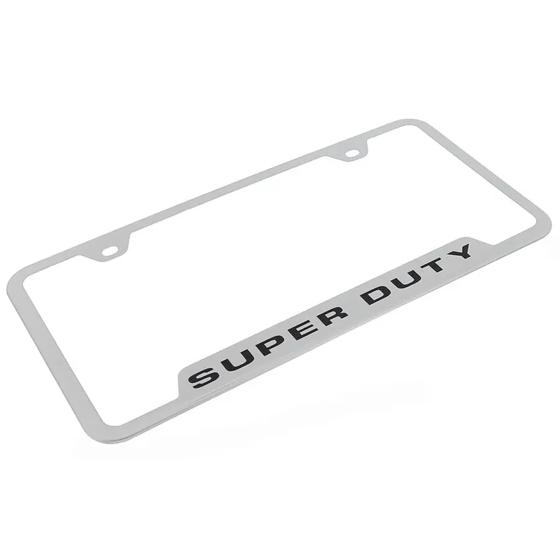 Ford Superduty License Plate Frame (Chrome) 2