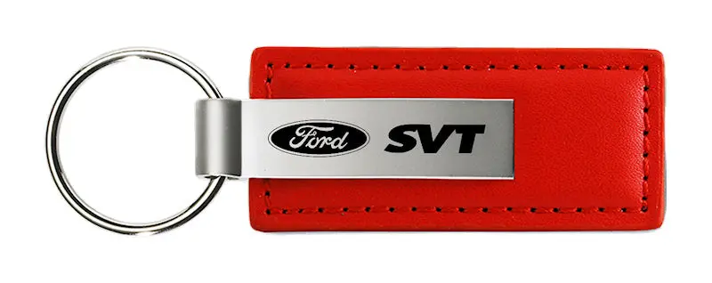 Ford Svt Leather Keychain 2