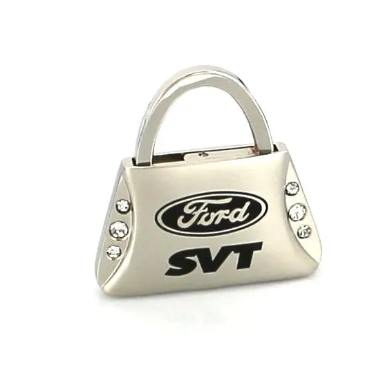 Ford Svt Purse Shape Keychain (Chrome) 1