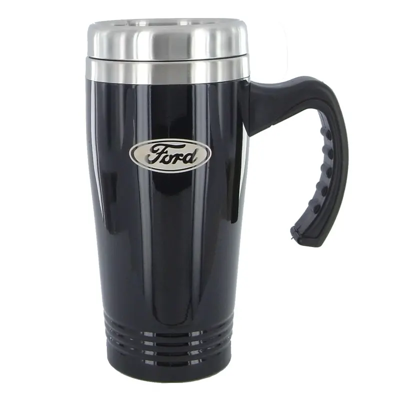 Ford Travel Mug With Handle (Black) 1