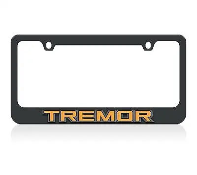 Ford Tremor Logo License Plate Frame (Black) 1
