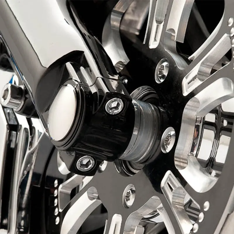 Fork-N-Finish Piece - Lower Fork Leg Cap For H-D® 2000-2013 Street Glide, Road Glide And Road King 1