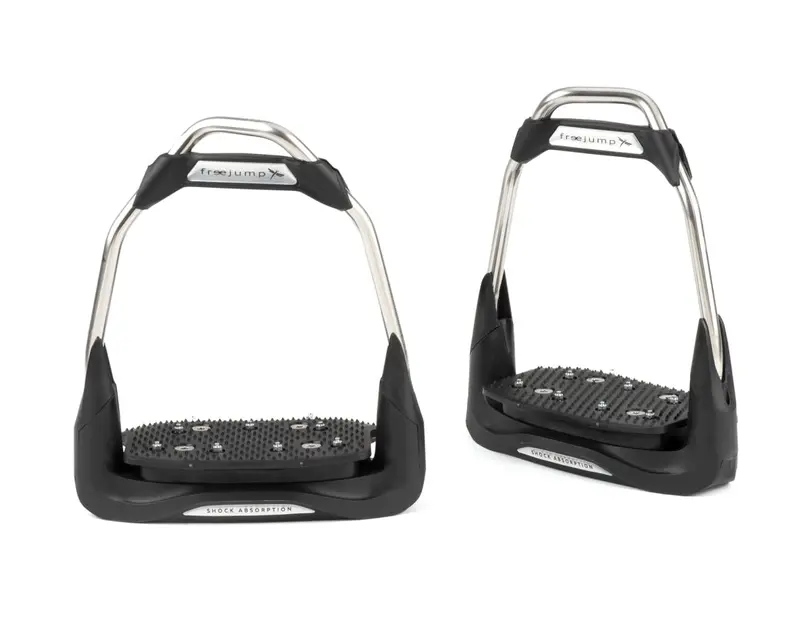 Freejump Air’s Ergonomic Stirrups – Lightweight Alloy with Shock Absorption