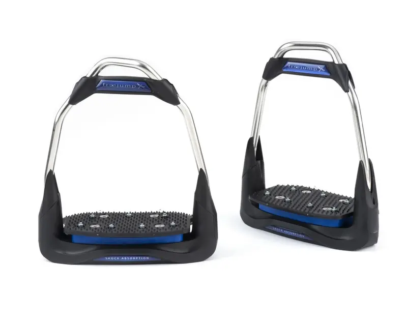 Freejump Air’s Ergonomic Stirrups – Lightweight Alloy with Shock Absorption