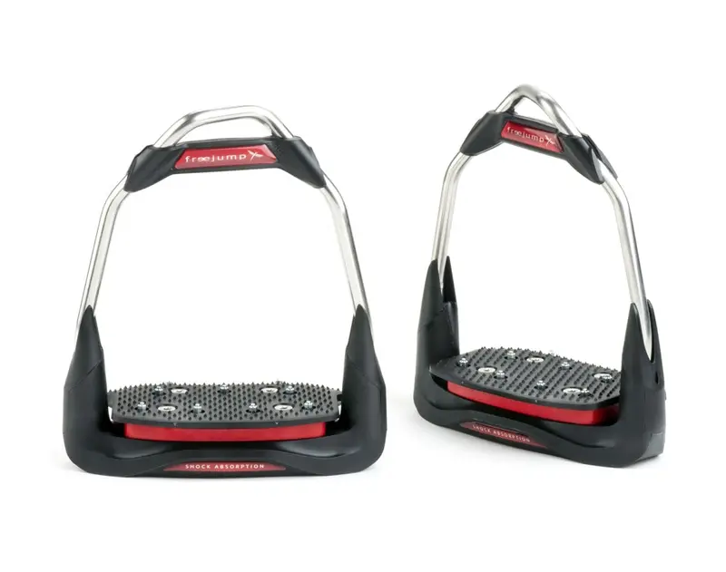 Freejump Air’s Ergonomic Stirrups – Lightweight Alloy with Shock Absorption