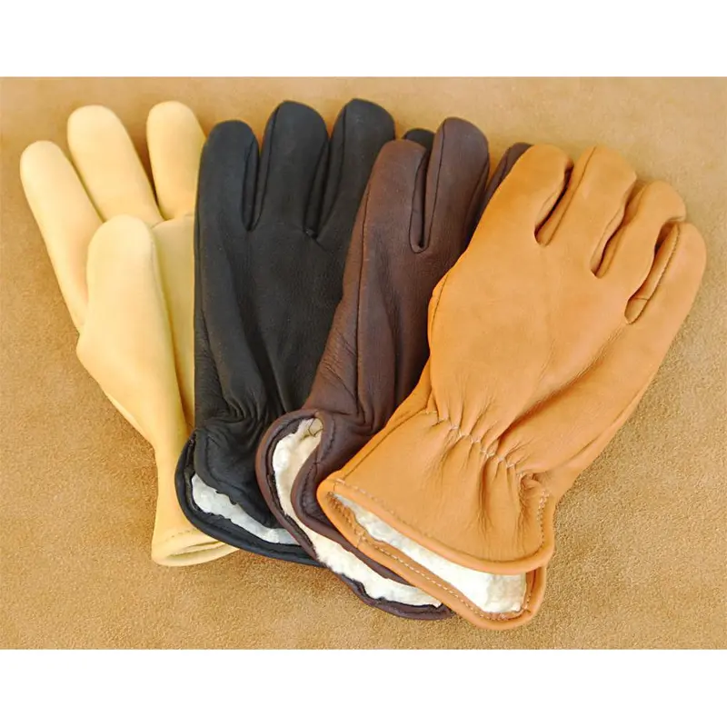 Geier Pile Lined Deerskin Glove 1