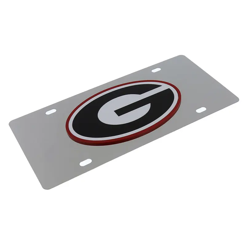 Georgia License Plate (Chrome) 2