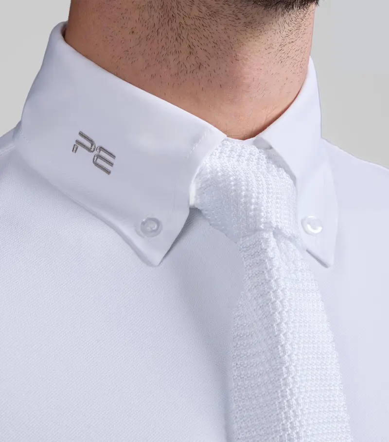 Giulio Men's Long Sleeve Show Shirt White 3