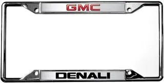 Gmc Denali License Plate Frame (Black) 1