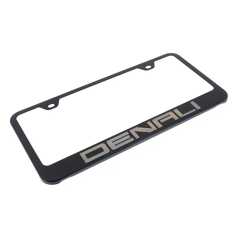 Gmc Denali License Plate Frame (Black) 2