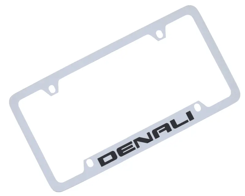 Gmc Denali License Plate Frame (Chrome) 1