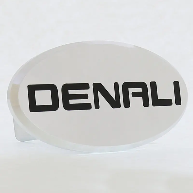 Gmc Denali Oval Hitch Cover (Chrome) 1
