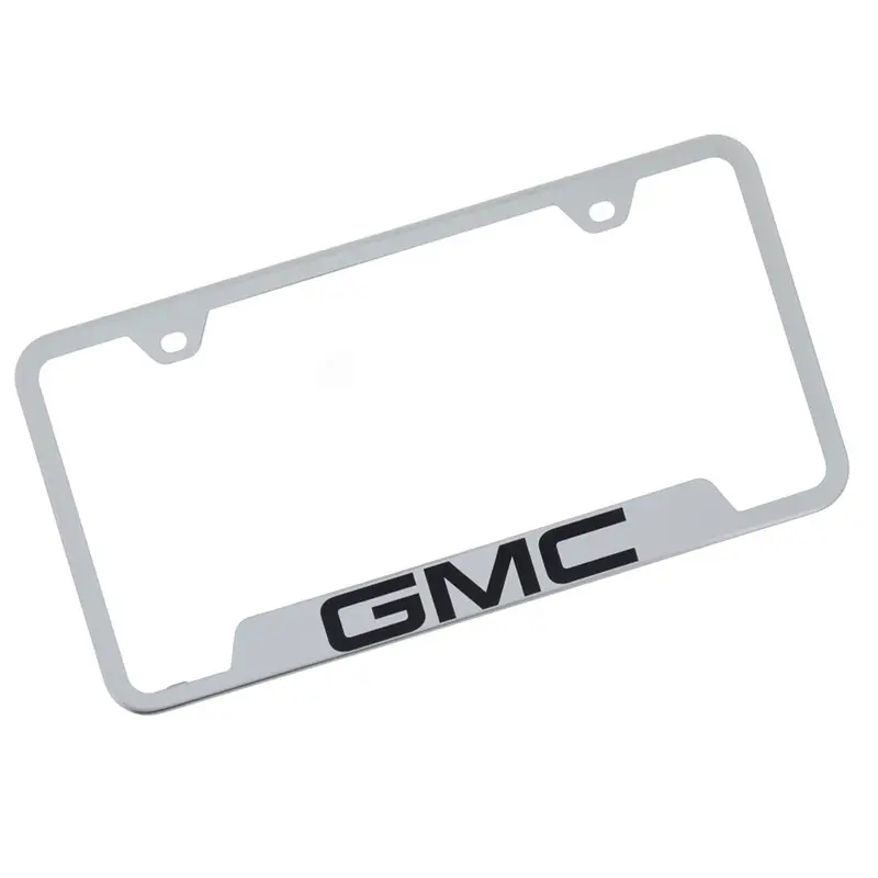 Gmc License Plate Frame (Chrome) 1