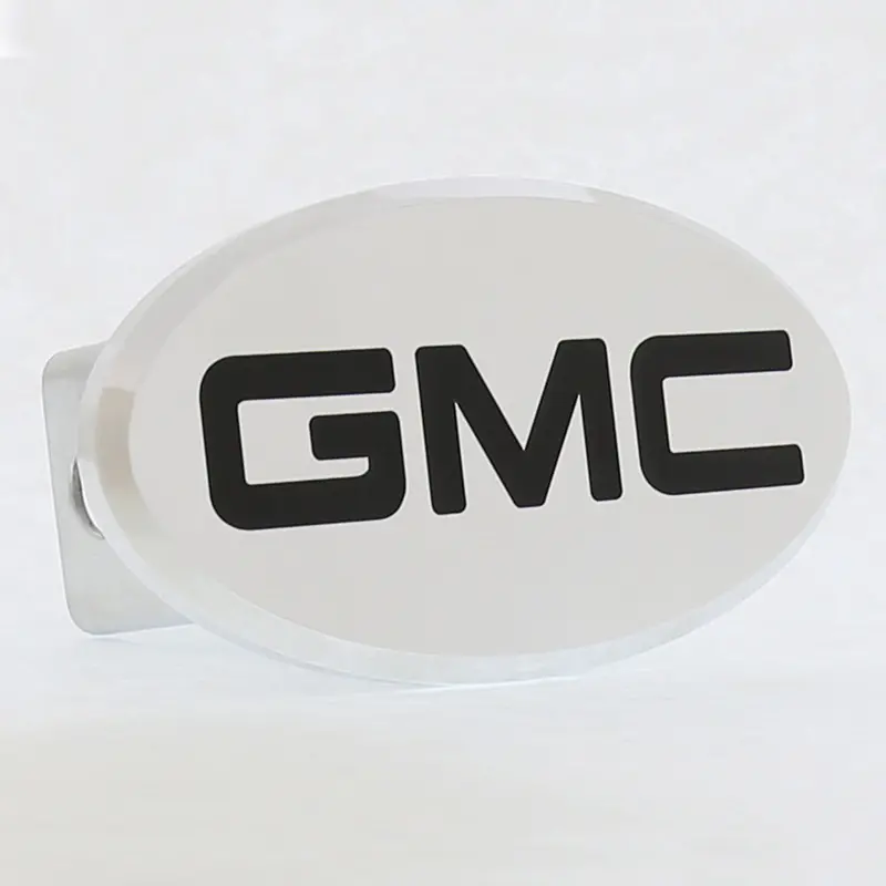 Gmc Oval Hitch Cover (Chrome) 1