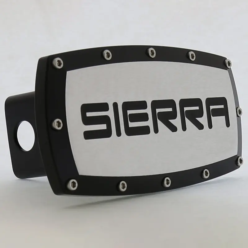 Gmc Sierra Hitch Cover (Black) 1