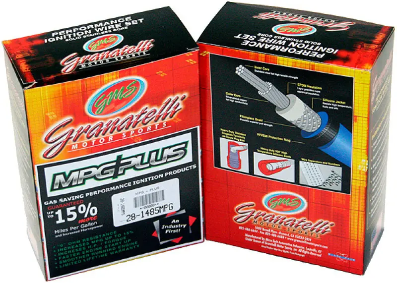 Granatelli 87-89 Nissan Sentra 4Cyl 2.0L Performance Ignition Wires 1