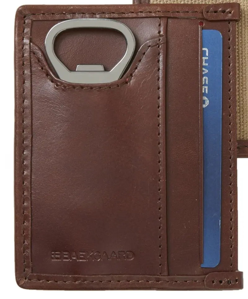 Grey Fox Designs Canvas Card Case With Bottle Opener 3