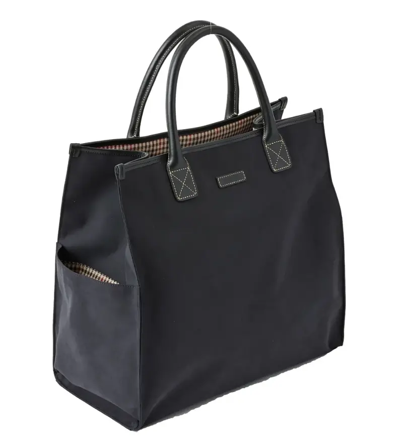 Grey Fox Designs Tall Tote Microfiber Black 2