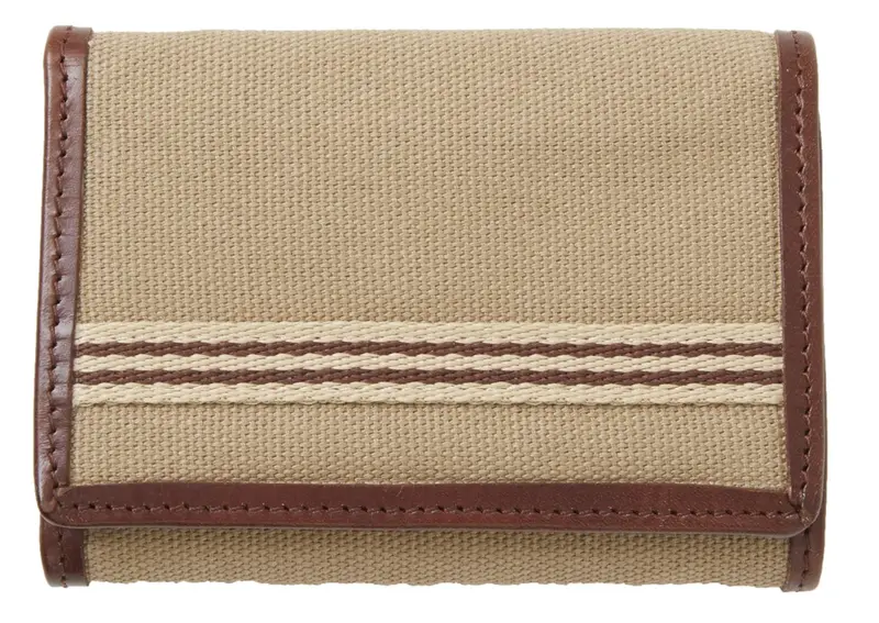 Grey Fox Designs Trifold Canvas Mens Wallet 2