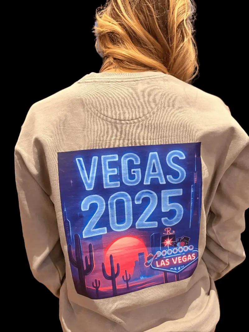 Grey Jrs Vegas 25 Sweatshirt 1