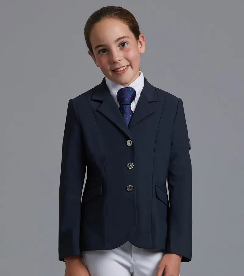 Hagen Girls Competition Jacket Navy 1