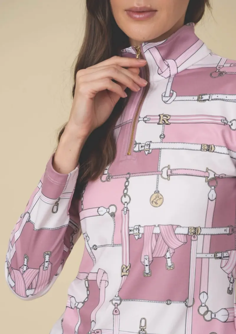 Harmony Q-Zip | Long Sleeve | Jubilea Print 2