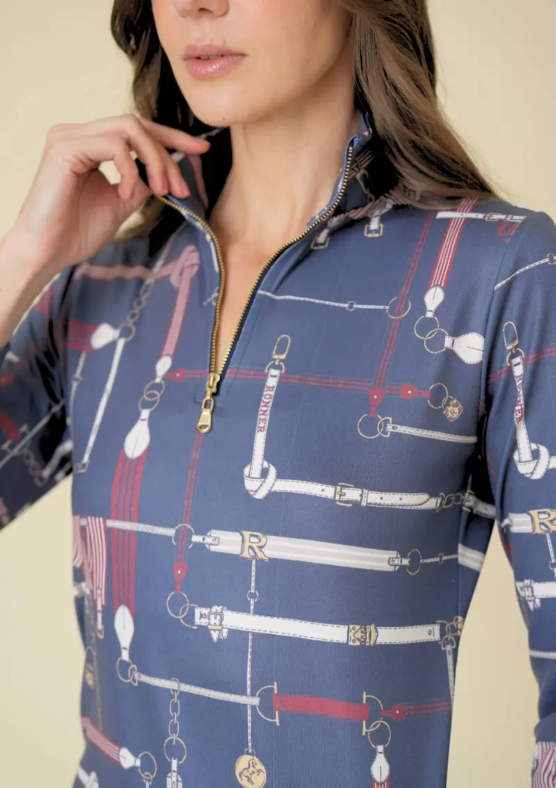 Harmony Q-Zip | Long Sleeve | Jubilea Print 7