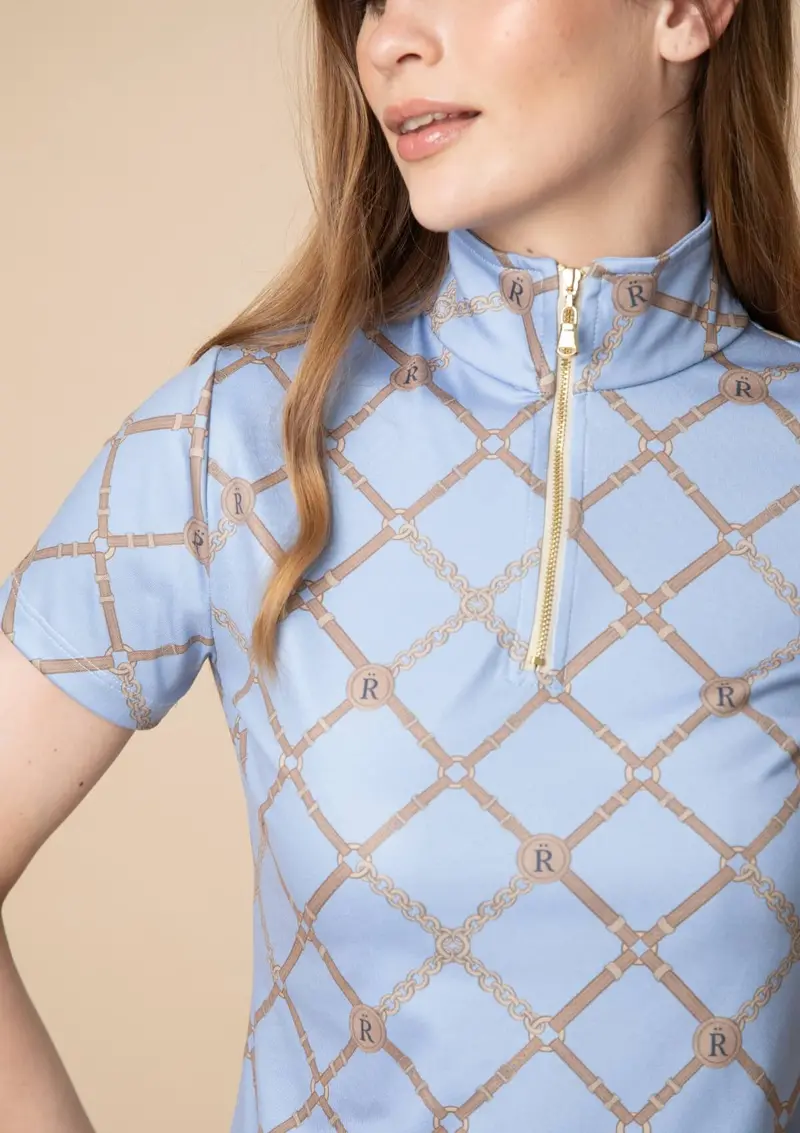 Harmony Q-Zip | Short Sleeve | Beltina Print 11