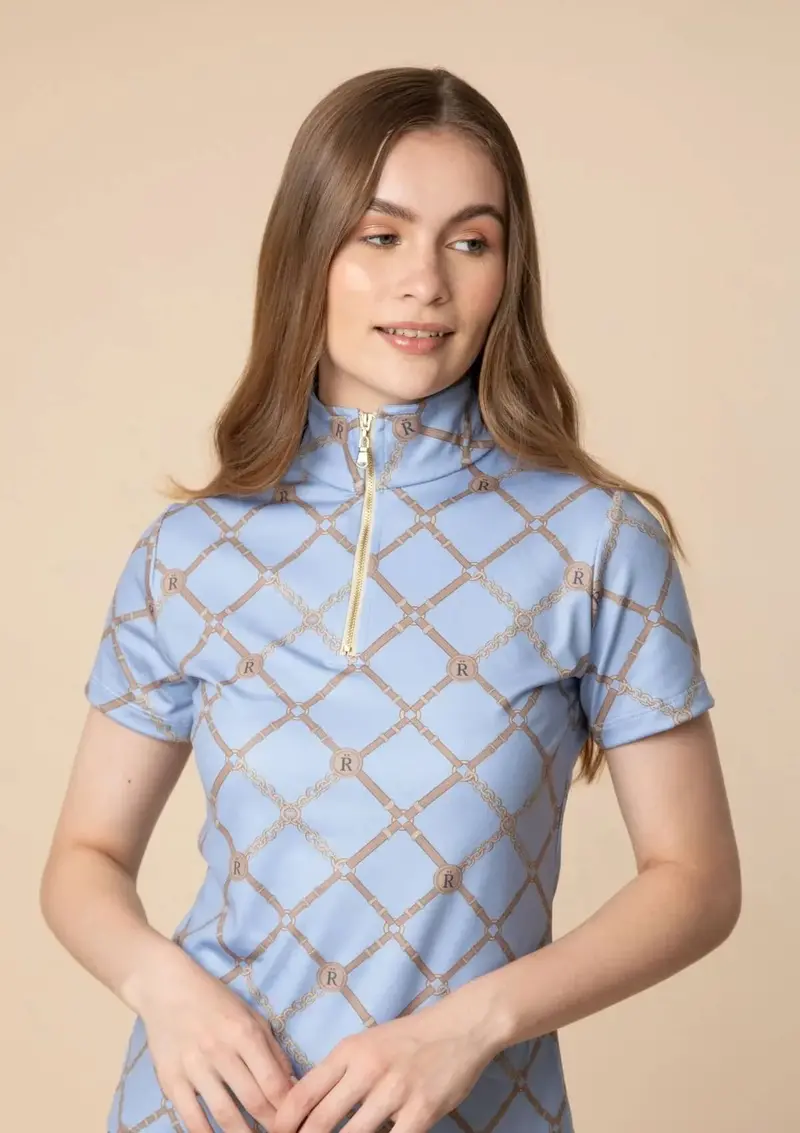 Harmony Q-Zip | Short Sleeve | Beltina Print 9