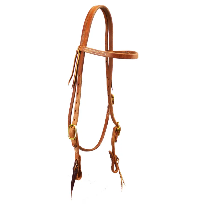 Headstall With Double Buckle And Browband 1