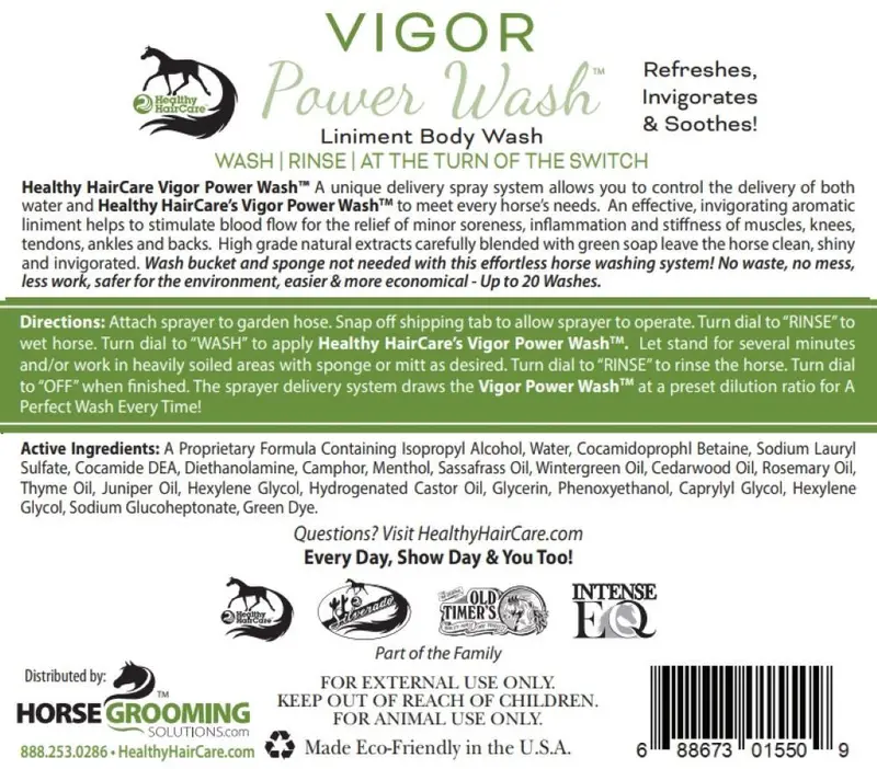 Healthy Haircare Vigor Power Wash - 32 Oz 2