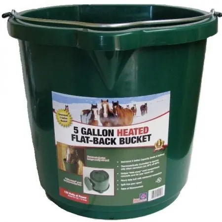 Heated 5 Gallon Flat Back Bucket 1