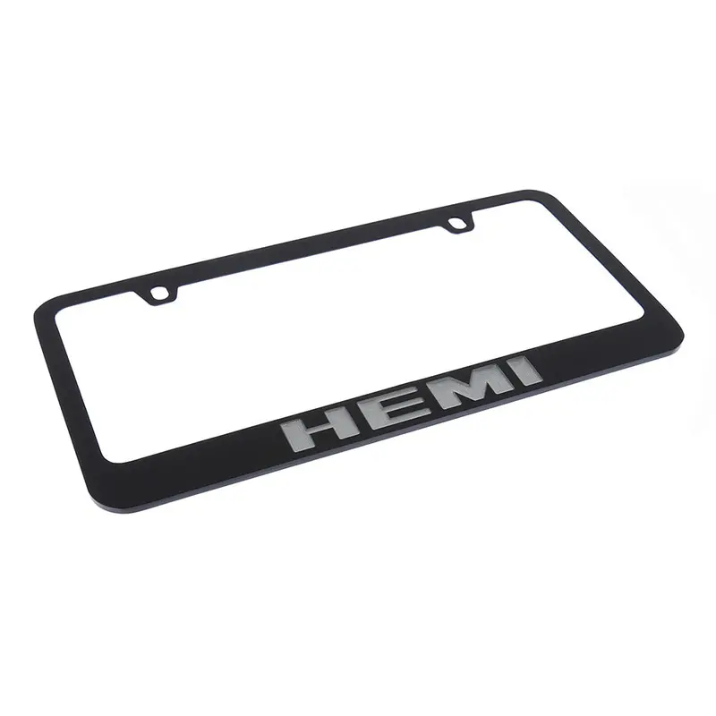 Hemi License Plate Frame (Black) 2