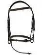 Henri De Rivel Pro Fancy Raised Bridle With Laced Reins 2