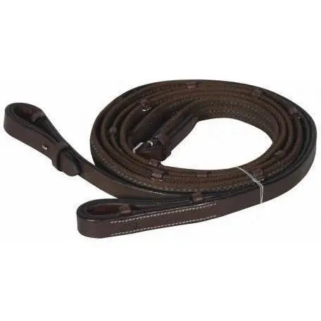 Henri De Rivel Rubber Lined Web Reins 1