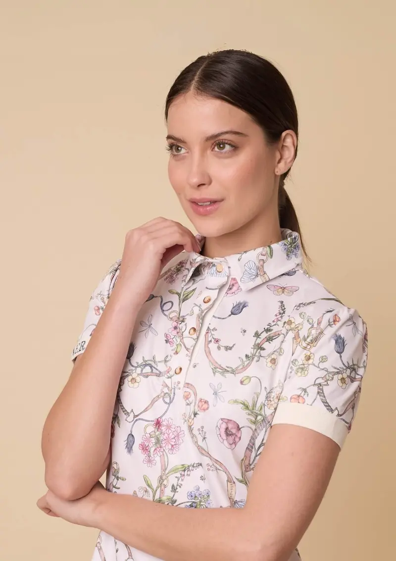 Herbaria Polo-Shirt | Short Sleeve | Navy 7