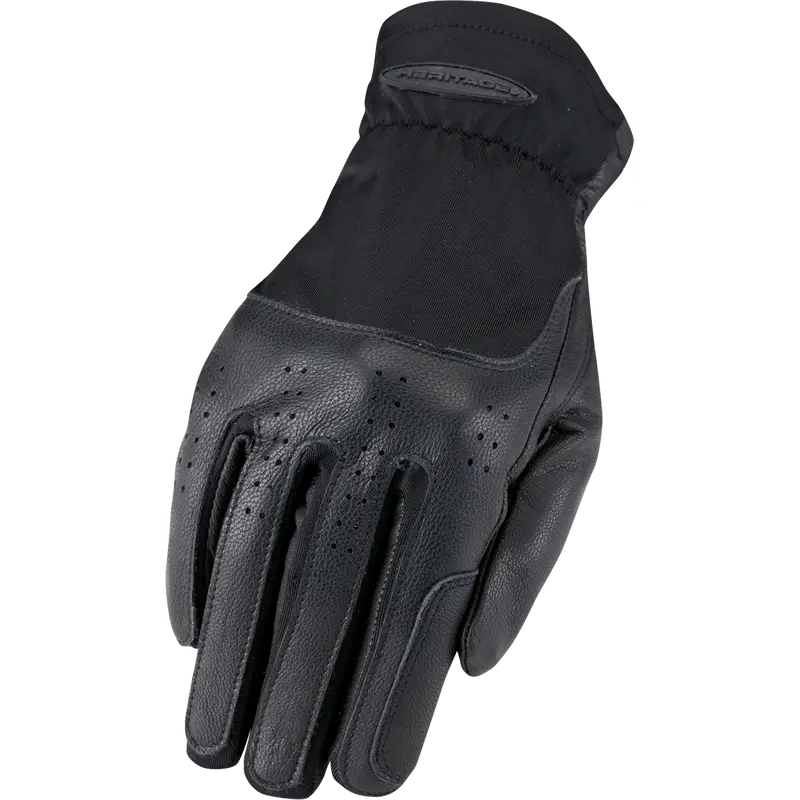 Heritage Kids Show Glove-Black 1