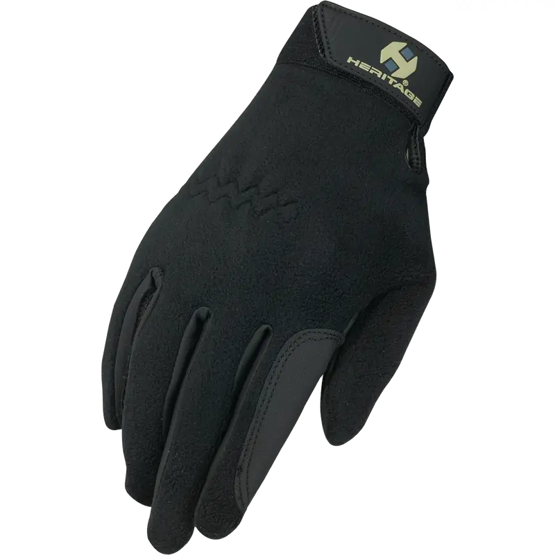 Heritage Performance Fleece Glove-Black 1