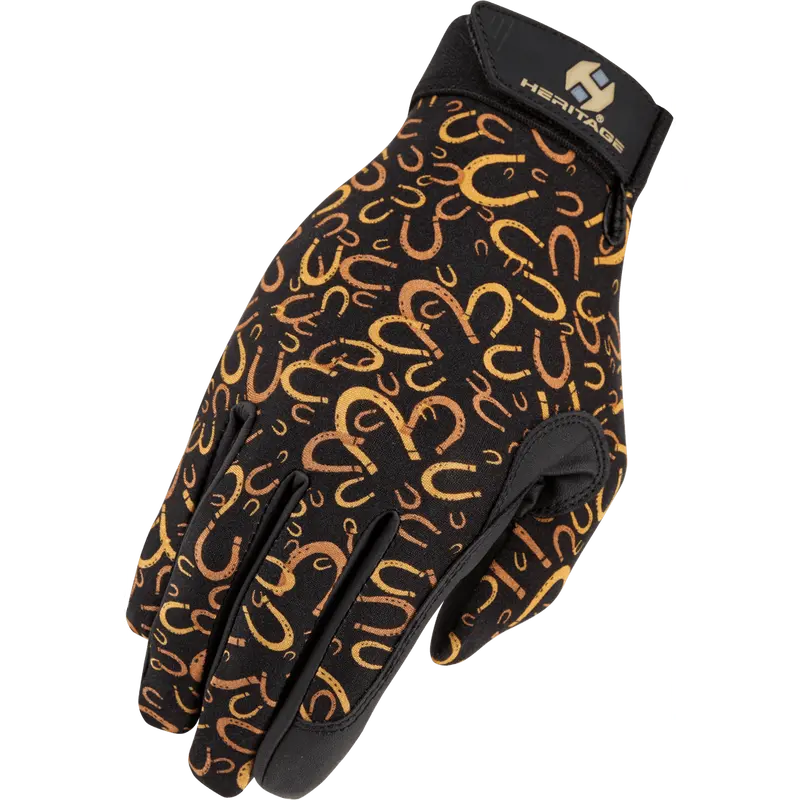 Heritage Performance Glove-Horseshoes 1