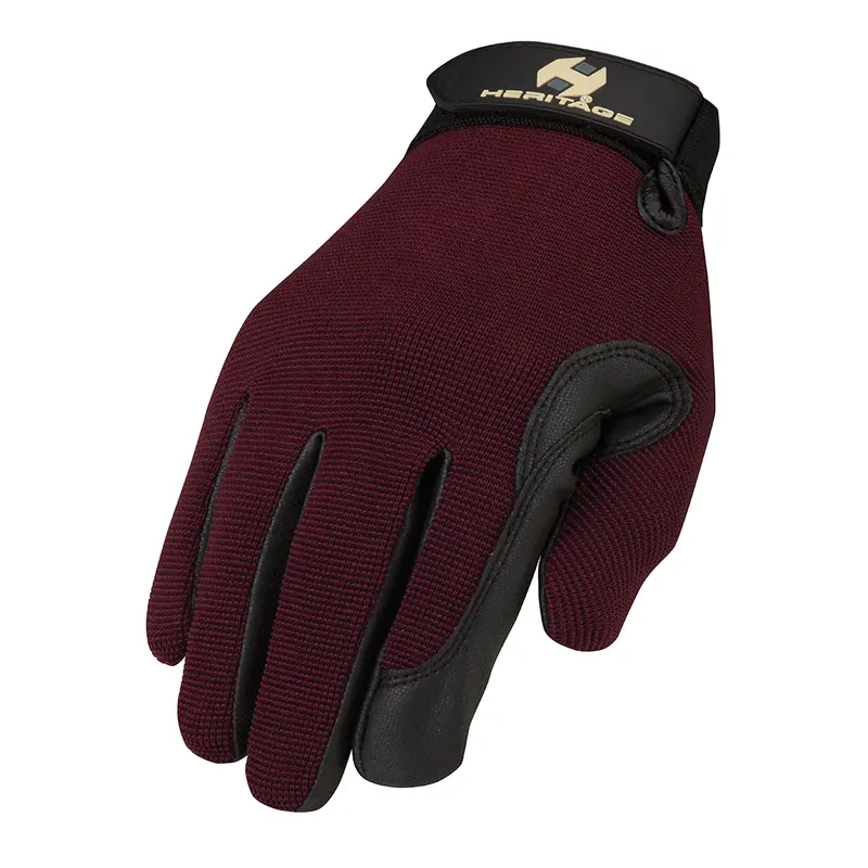 Heritage Performance Glove-Plum 1