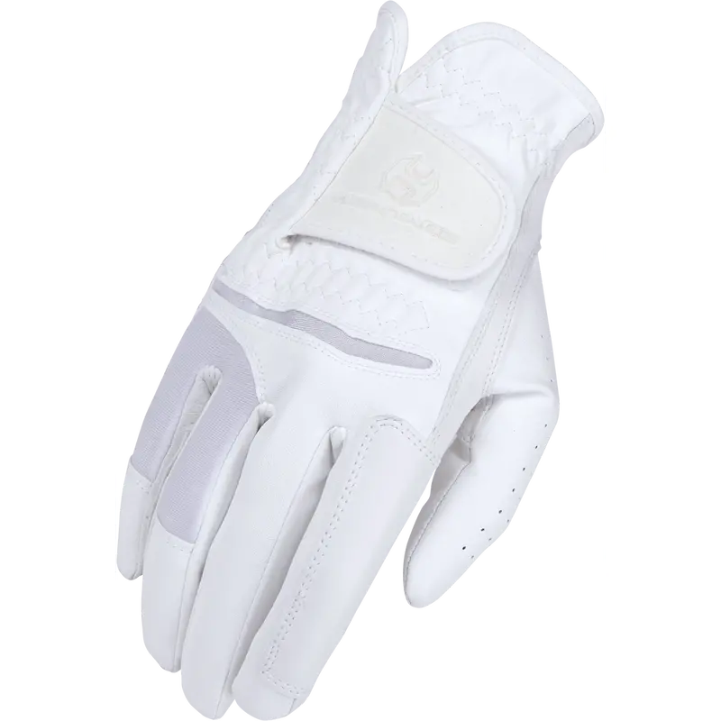 Heritage Pro-Comp Show Glove-White 1