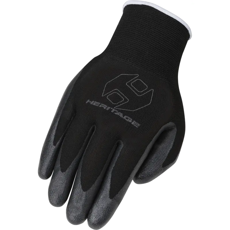 Heritage Utility Work Glove-3 Pack Black 1