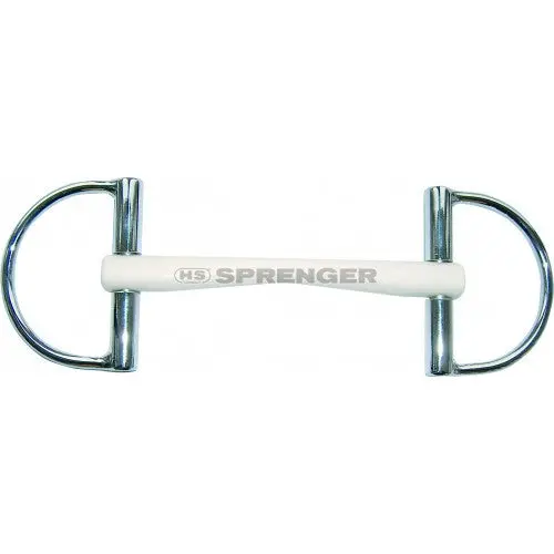 Herm Sprenger Duo D-Ring Snaffle Bit - 16 Mm 1