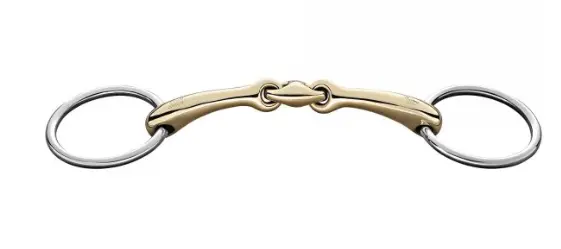 Herm Sprenger Dynamic Rs Double Jointed Sensogan Bradoon 14Mm 1