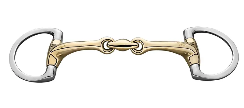 Herm Sprenger Dynamic Rs Eggbutt Bradoon Sensogan 14Mm With D Shaped Rings 1