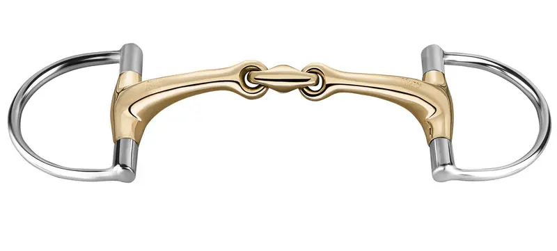 Herm Sprenger Dynamic Rs Hunter Jumper D-Ring Double Jointed Snaffle 1